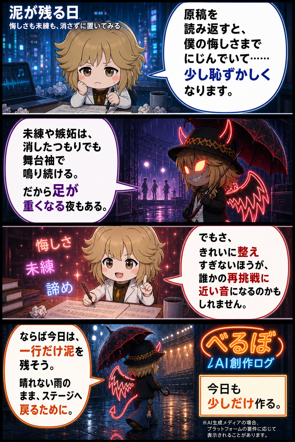 泥が残る日