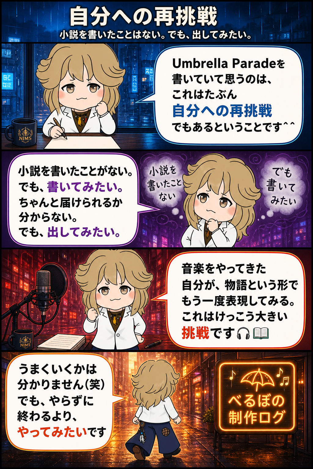 自分への再挑戦