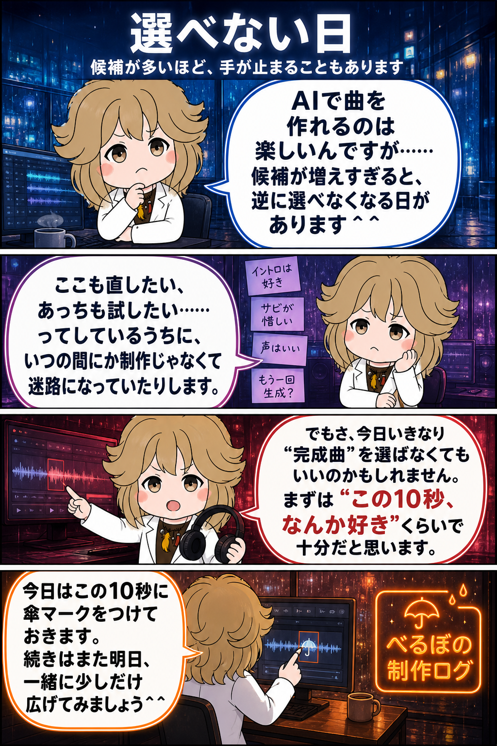選べない日