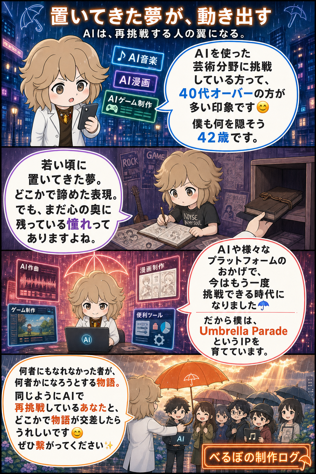 置いてきた夢が、動き出す