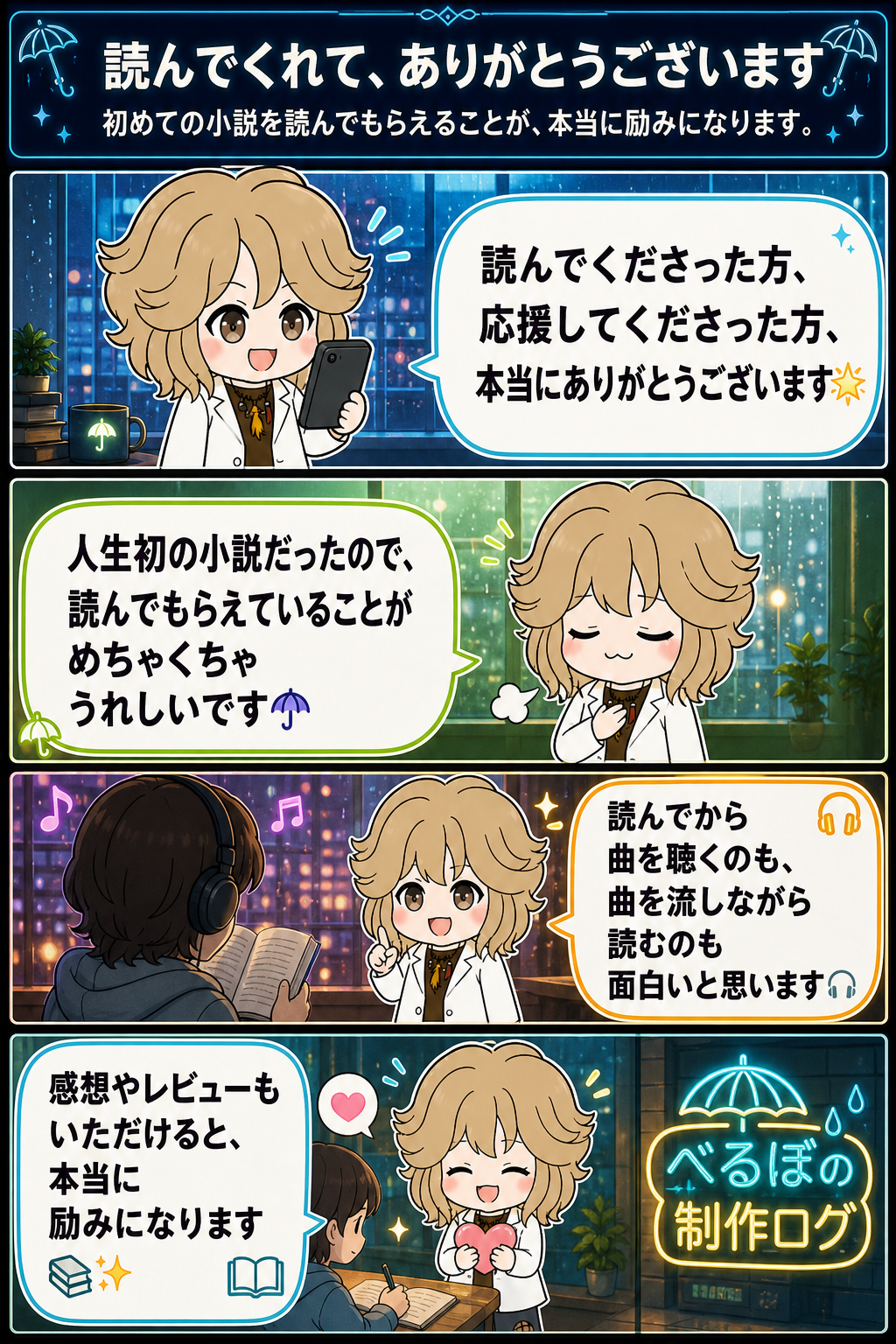 読んでくれて、ありがとうございます