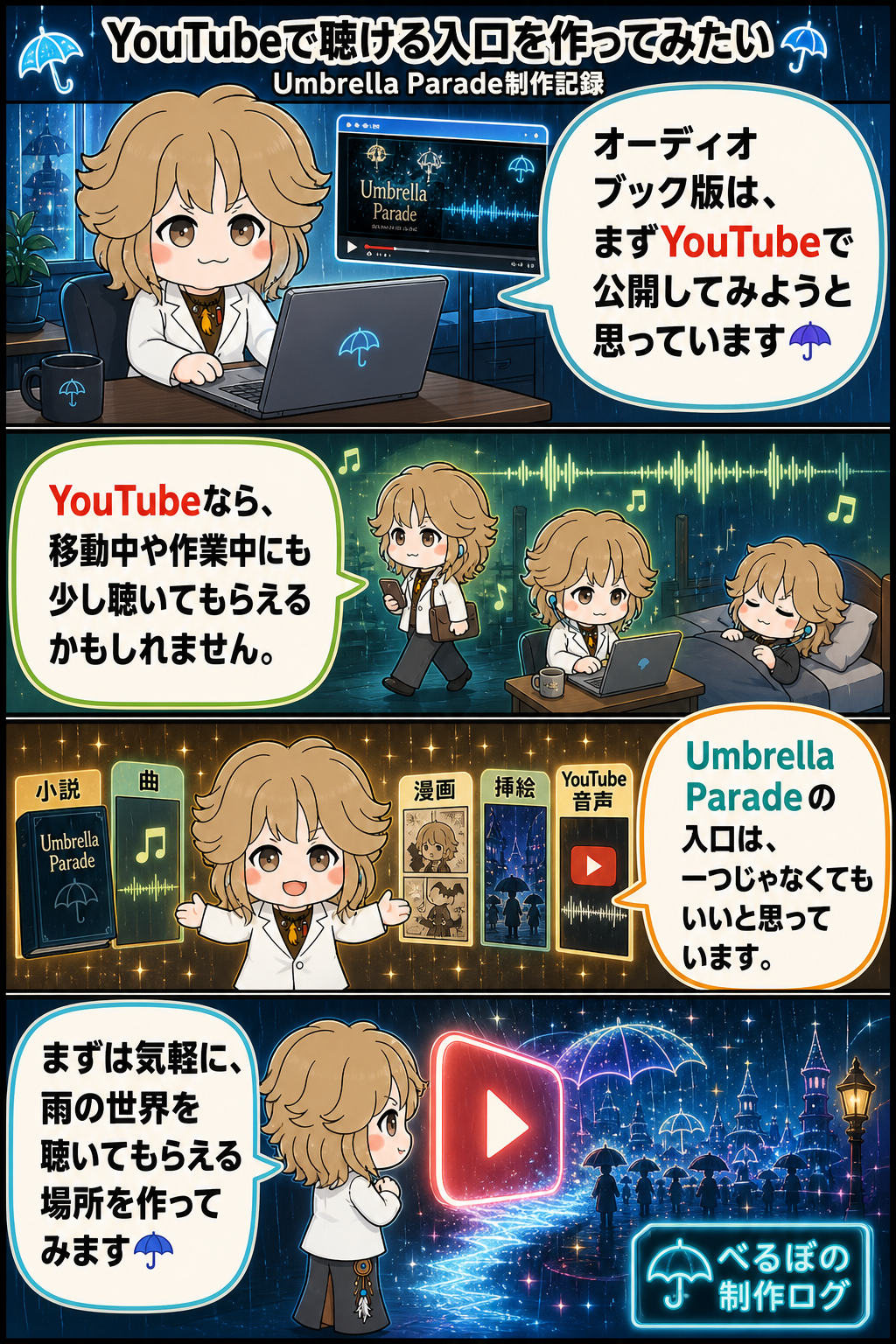 YouTubeで聴ける入口を作ってみたい