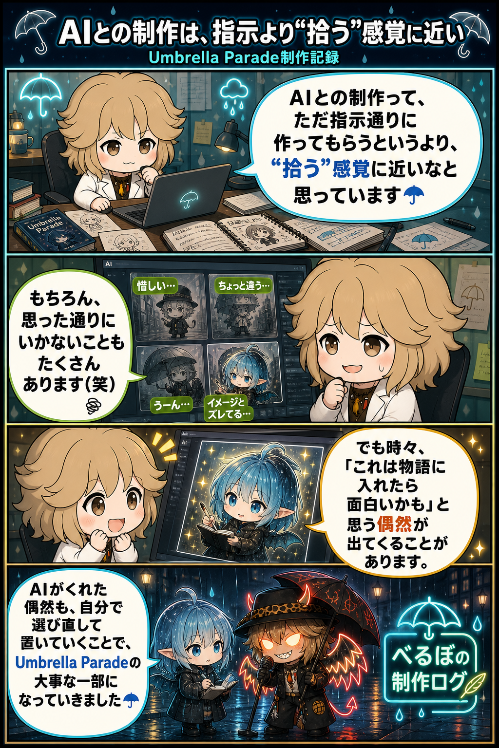 AIとの制作は、指示より“拾う”感覚に近い