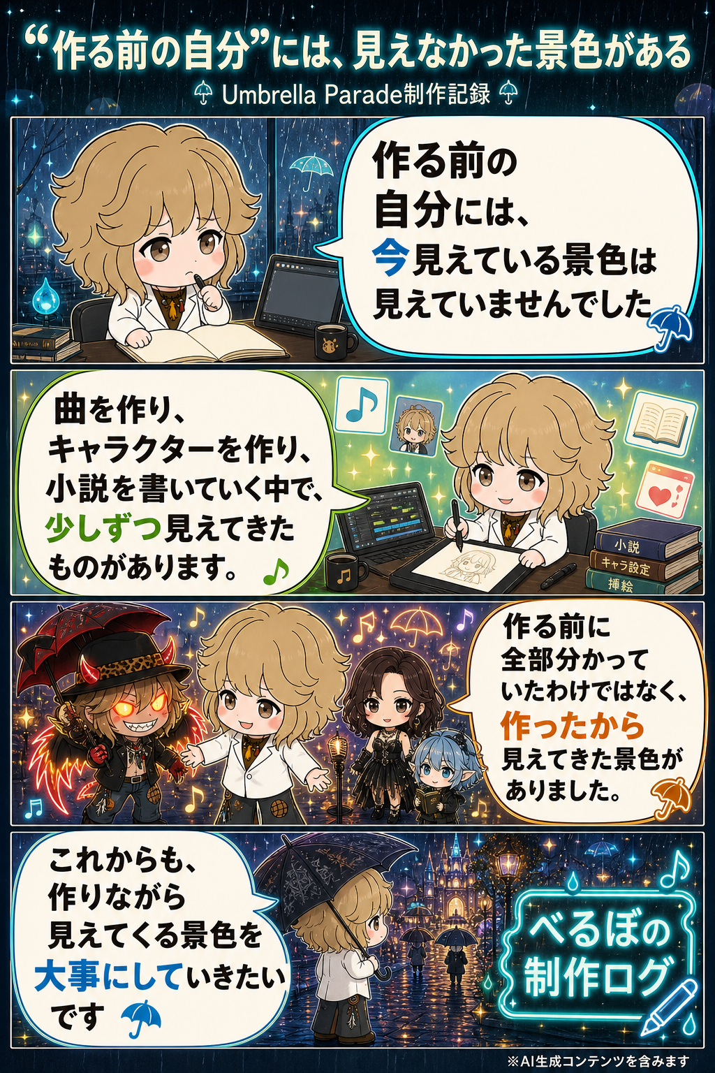 “作る前の自分”には、見えなかった景色がある